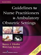 book Guidelines for Nurse Practitioners in Ambulatory Obstetric Settings