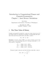 book Computational finance and financial econometrics