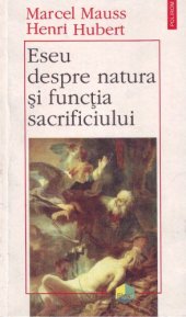 book Eseu despre funcția și natura sacrificiului