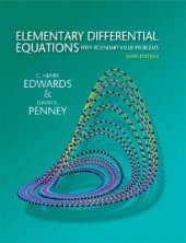 book Elementary Differential Equations with Boundary Value Problems