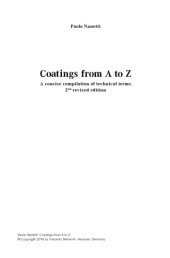 book Coatings from A to Z : A Concise Compilation of Technical Terms