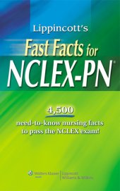 book Lippincott’s Fast Facts for NCLEX-PN