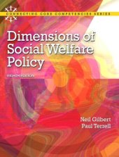 book Dimensions of Social Welfare Policy