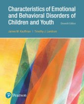 book Characteristics of Emotional and Behavioral Disorders of Children and Youth