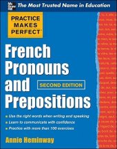 book Practice Makes Perfect: French Pronouns and Prepositions