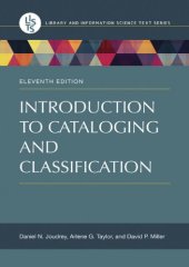 book Introduction to Cataloging and Classification