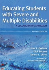 book Educating Students with Severe and Multiple Disabilities: A Collaborative Approach