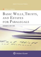 book Basic Wills, Trusts, and Estates for Paralegals