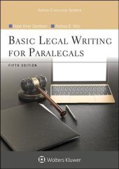 book Basic Legal Writing for Paralegals