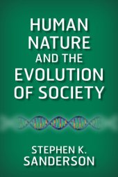 book Human Nature and the Evolution of Society