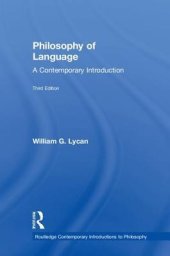 book Philosophy of Language: A Contemporary Introduction