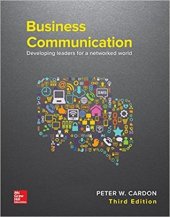 book Business Communication: Developing Leaders for a Networked World