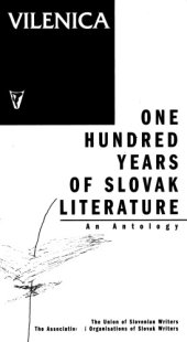 book One Hundred Years of Slovak Literature: An Anthology