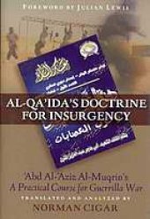 book Al-Qa’ida’s doctrine for insurgency : a practical course for guerrilla war