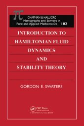 book Introduction to Hamiltonian Fluid Dynamics and Stability Theory