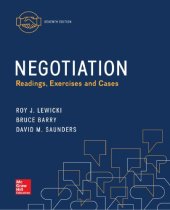 book Negotiation: Readings, Exercises and Cases