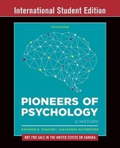 book Pioneers of Psychology