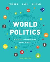 book World Politics: Interests, Interactions, Institutions