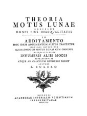 book Theoria motus Lunae