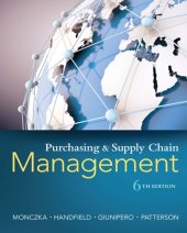 book Purchasing and Supply Chain Management