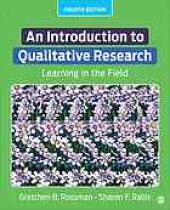 book An Introduction To Qualitative Research: learning in the field