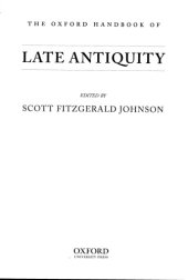 book The Oxford handbook of Late Antiquity