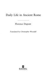 book Daily Life in Ancient Rome