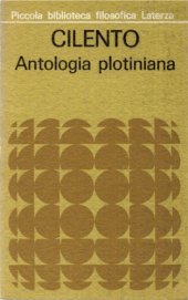 book Antologia plotiniana