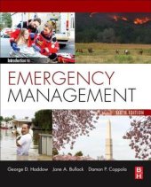 book Introduction to Emergency Management