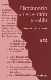 book Diccionario de Redacción y Estilo