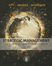 book Strategic Management: Concepts and Cases: Competitiveness and Globalization