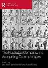 book The Routledge Companion to Accounting Communication