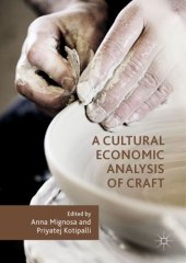 book A Cultural Economic Analysis of Craft