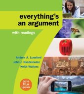 book Everything’s An Argument With Readings 7th Ed.