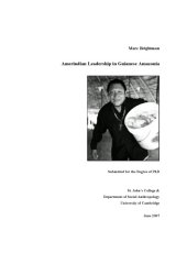 book Amerindian Leadership in Guianese Amazonia