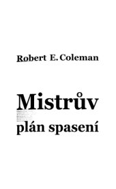 book Mistrův plán spasení