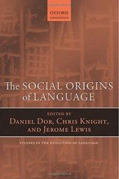 book The Social Origins of Language