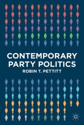 book Contemporary Party Politics