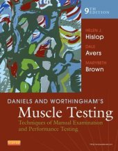 book Daniels and Worthingham’s Muscle Testing: Techniques of Manual Examination and Performance Testing