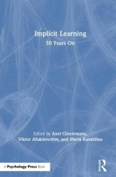 book Implicit Learning: 50 Years on