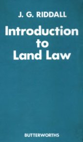 book Introduction to Land Law