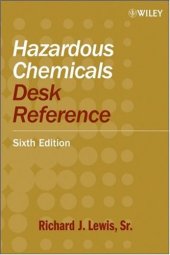 book Hazardous chemical. Desk reference