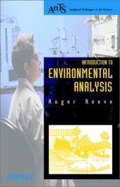 book Introduction to Environmental Analysis 