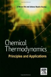 book Chemical Thermodynamics: Principles and Applications 