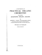 book Vogels textbook of practical organic chemistry: Including qualitative organic analysis