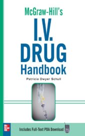 book Mcgraw Hill's IV Drug Handbook