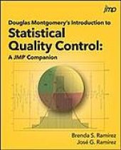 book Douglas Montgomery’s Introduction to statistical quality control: a JMP companion