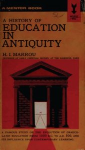 book A History of Education in Antiquity