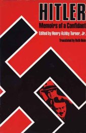 book Hitler: Memoirs of a Confidant