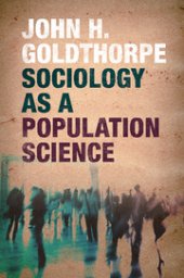 book Sociology as a Population Science